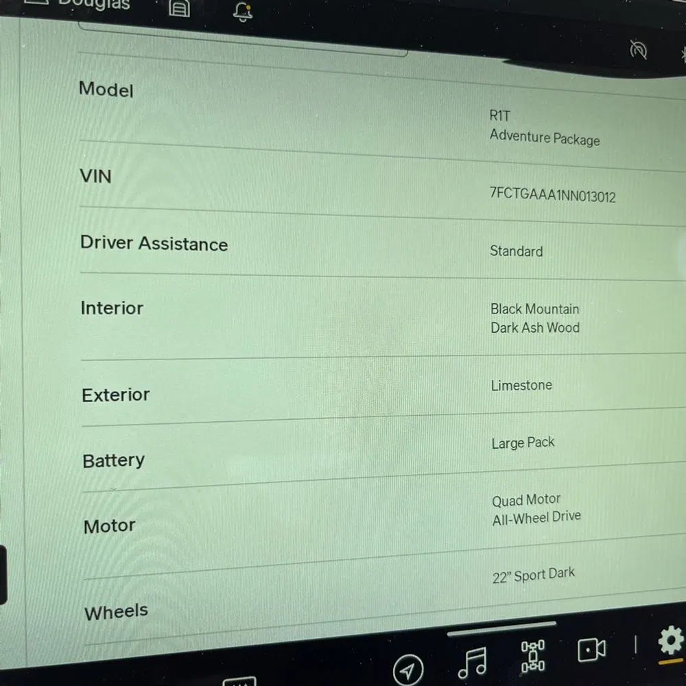 2022 Rivian R1T Adventure