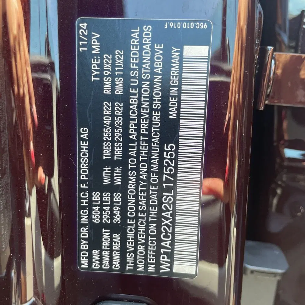 2025 Porsche Macan Turbo Electric