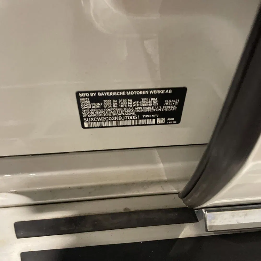2022 BMW X7 XDrive40i