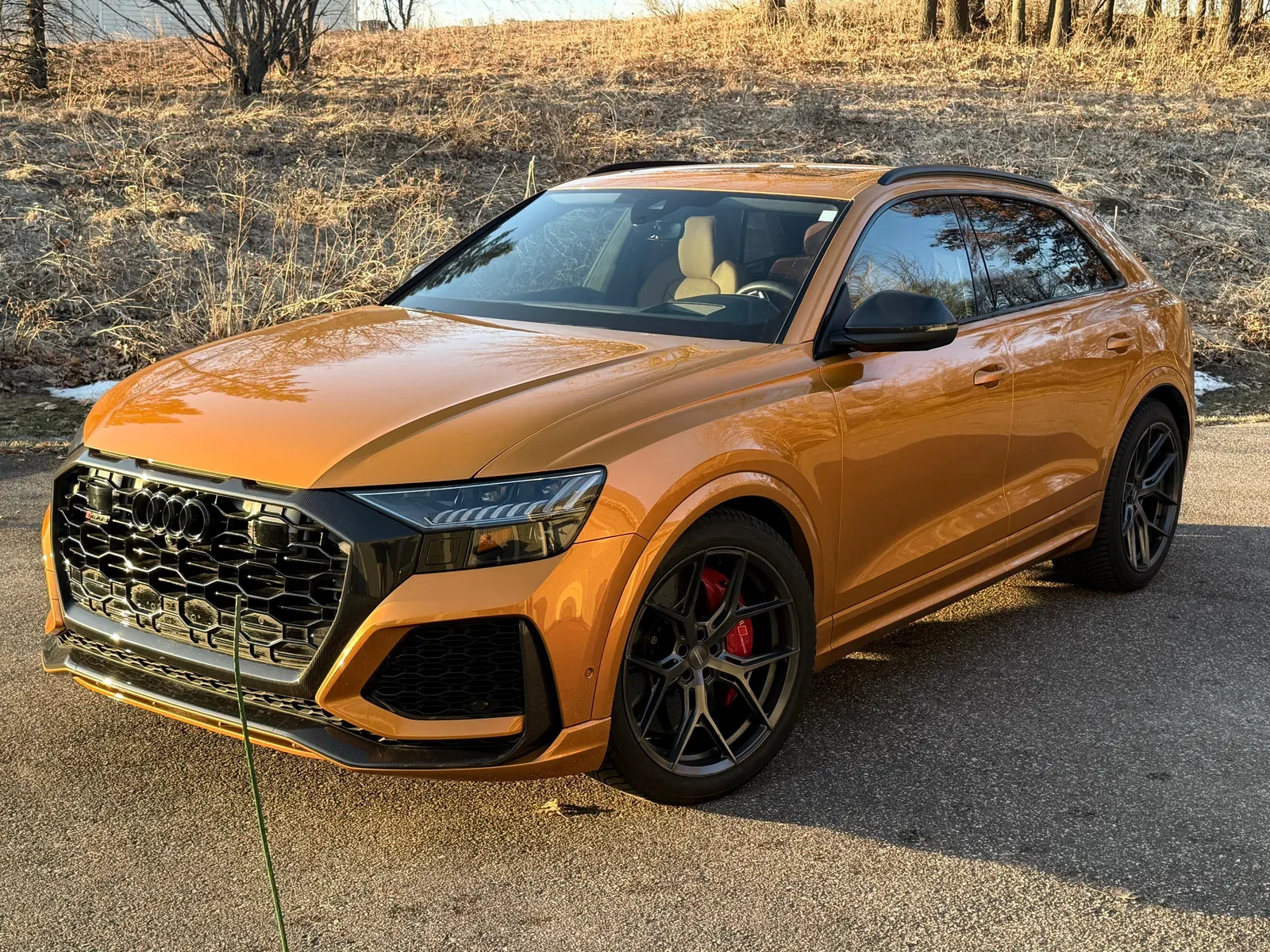 2023 Audi RS Q8 - 591-hp Twin-Turbo V8, AWD, Dragon Orange Metallic, Highly Equipped