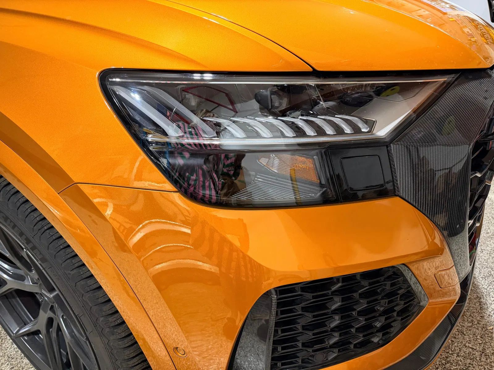 2023 Audi RS Q8 - 591-hp Twin-Turbo V8, AWD, Dragon Orange Metallic, Highly Equipped