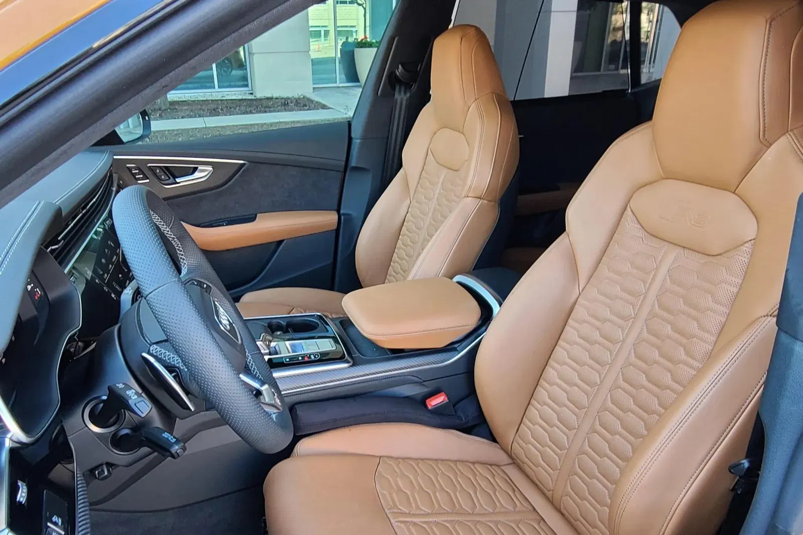 2023 Audi RS Q8 - 591-hp Twin-Turbo V8, AWD, Dragon Orange Metallic, Highly Equipped
