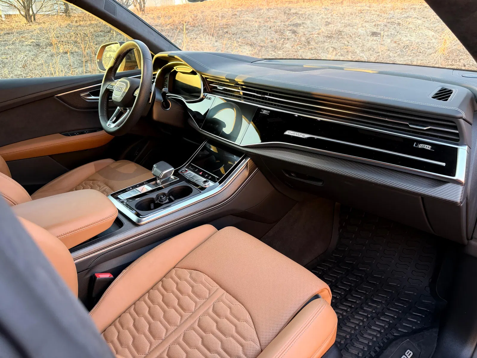 2023 Audi RS Q8 - 591-hp Twin-Turbo V8, AWD, Dragon Orange Metallic, Highly Equipped