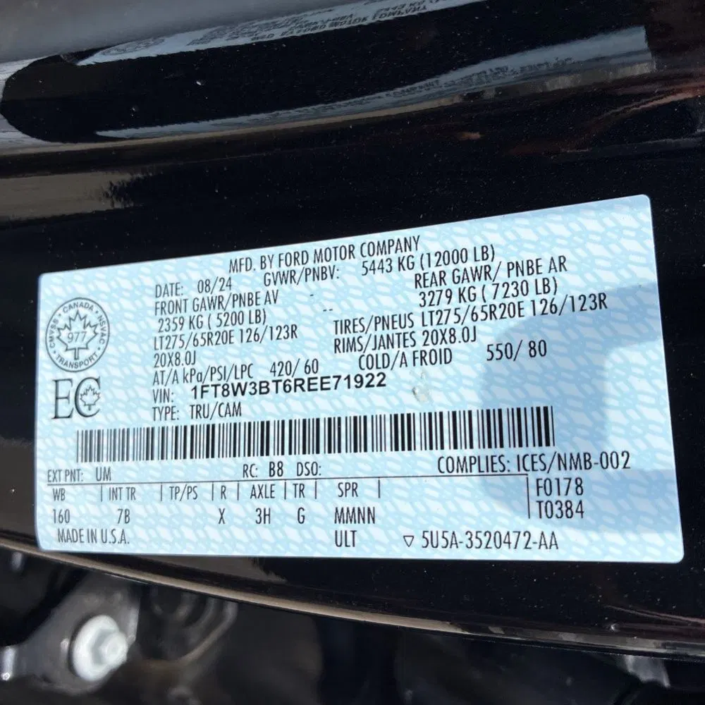 2024 Ford F350 S/D Platinum