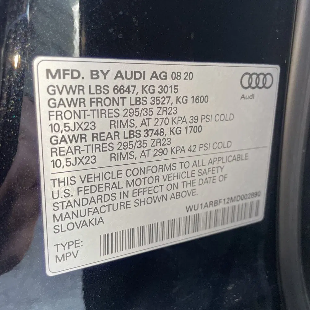 2021 Audi RS Q8