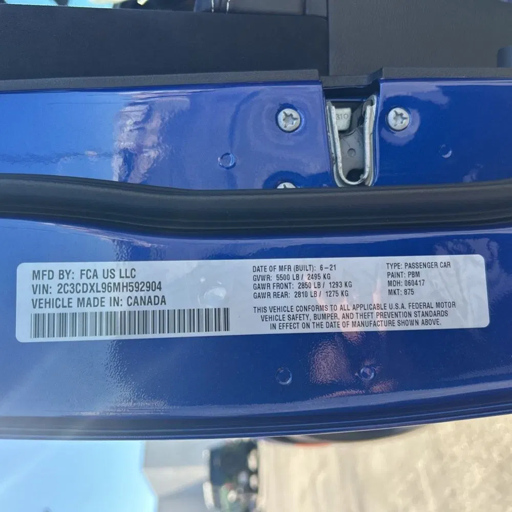 2021 Dodge Charger SRT Hellcat Redeye