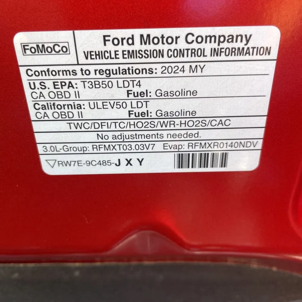 2024 Ford Ranger Raptor