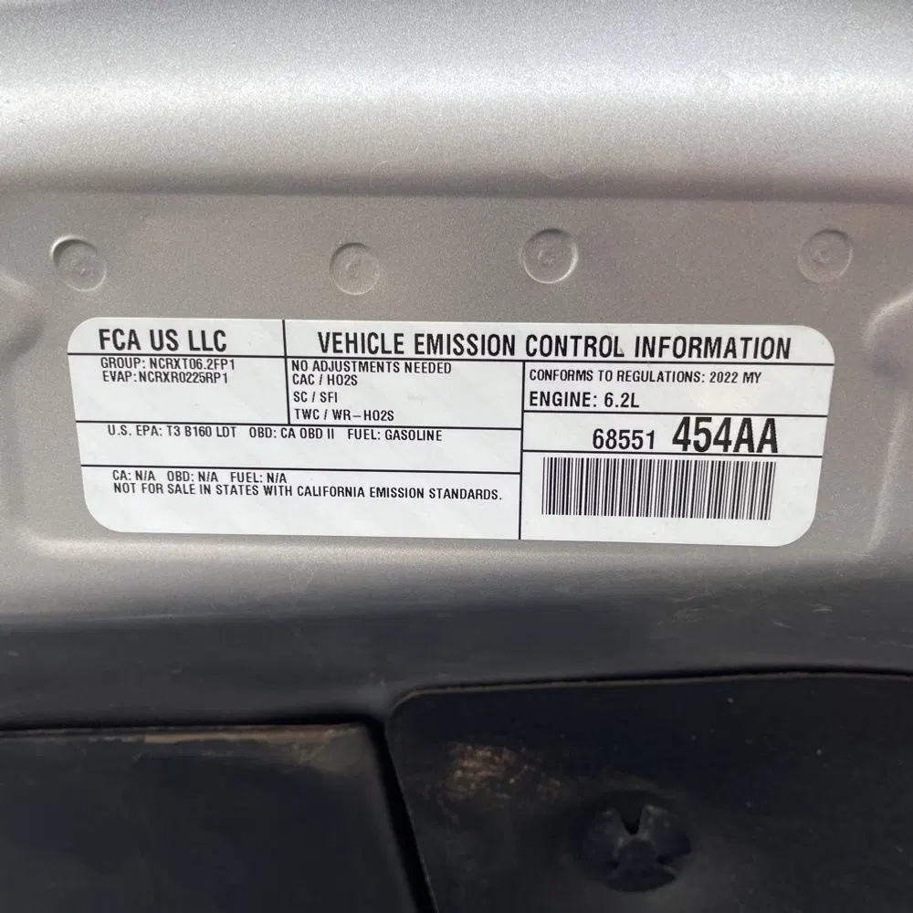 2022 Ram 1500 TRX