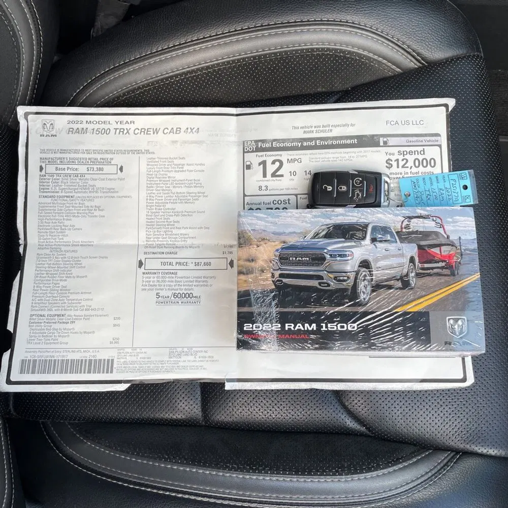 2022 Ram 1500 TRX