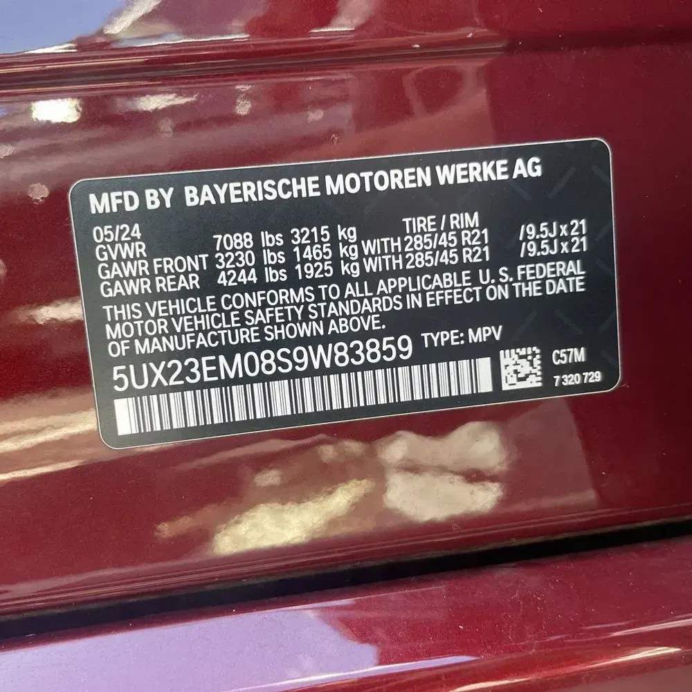 2025 BMW X7 XDrive40i
