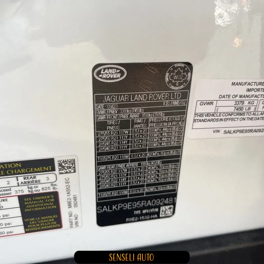 2024 Land Rover Range Rover P530 SE