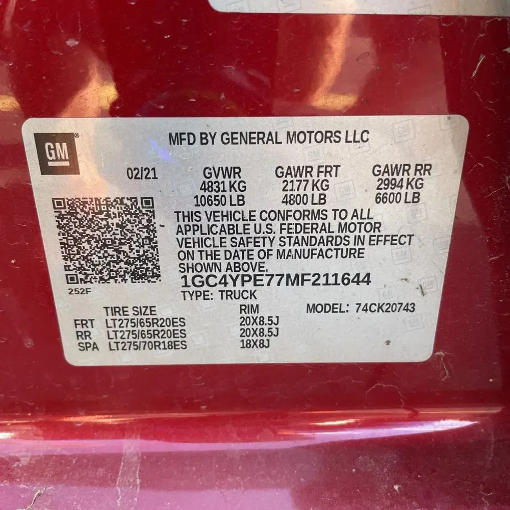 2021 Chevrolet Silverado 2500HD LTZ