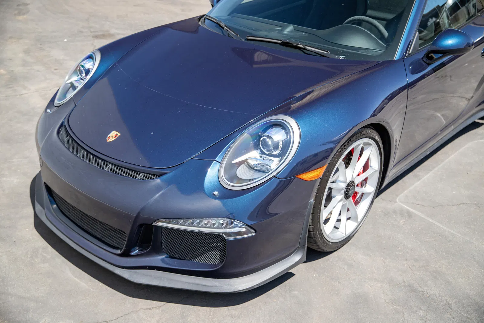 2015 Porsche 911 GT3 - ~9,400 Miles, 475-hp Flat-6, Dark Blue Metallic, Unmodified