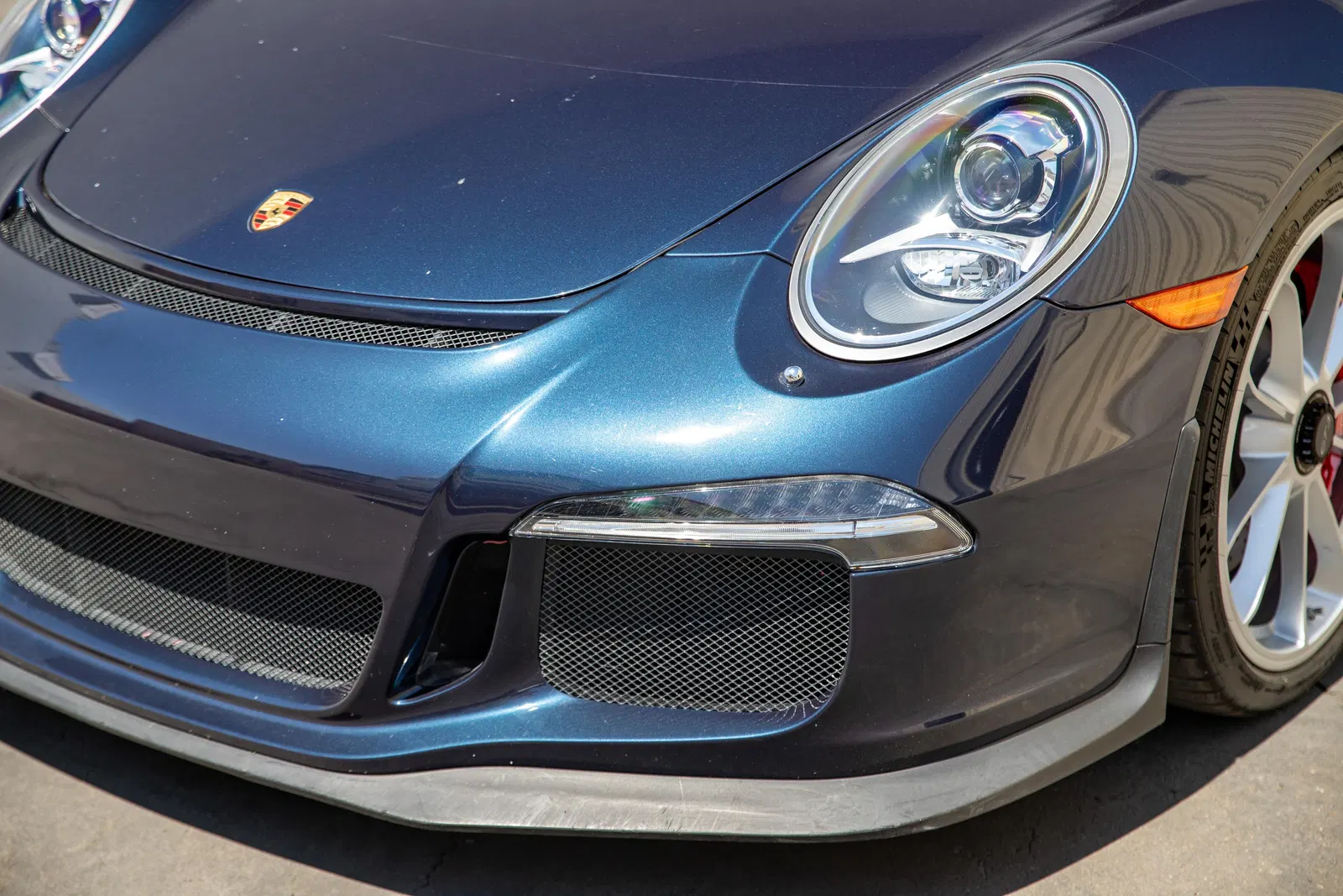 2015 Porsche 911 GT3 - ~9,400 Miles, 475-hp Flat-6, Dark Blue Metallic, Unmodified