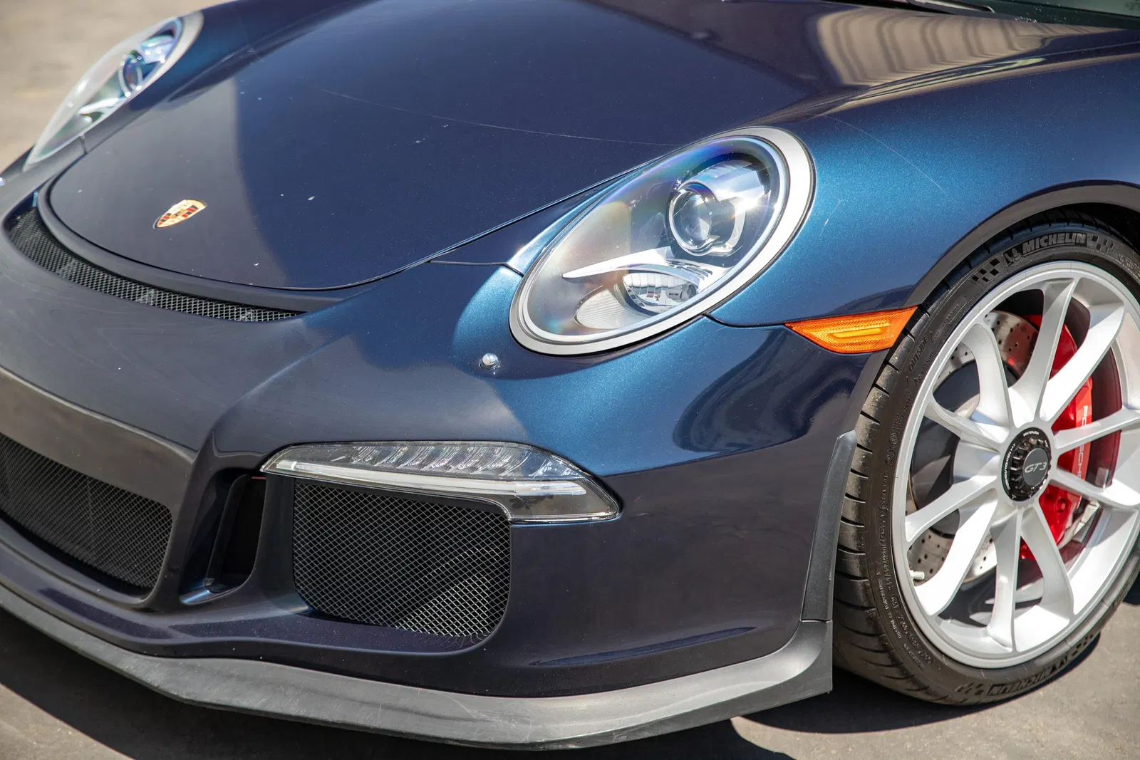 2015 Porsche 911 GT3 - ~9,400 Miles, 475-hp Flat-6, Dark Blue Metallic, Unmodified