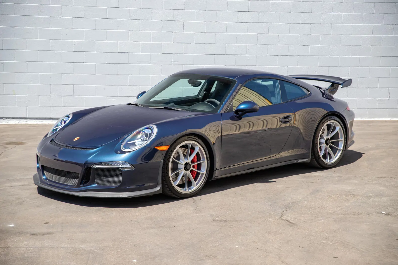 2015 Porsche 911 GT3 - ~9,400 Miles, 475-hp Flat-6, Dark Blue Metallic, Unmodified