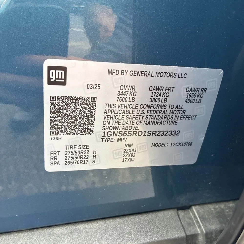 2025 Chevrolet Tahoe Premier