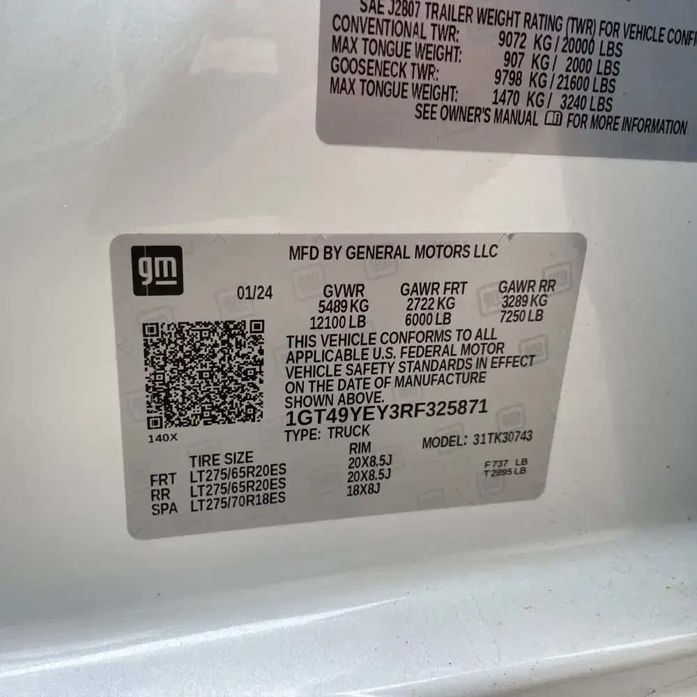 2024 GMC Sierra 3500HD Denali Ultimate