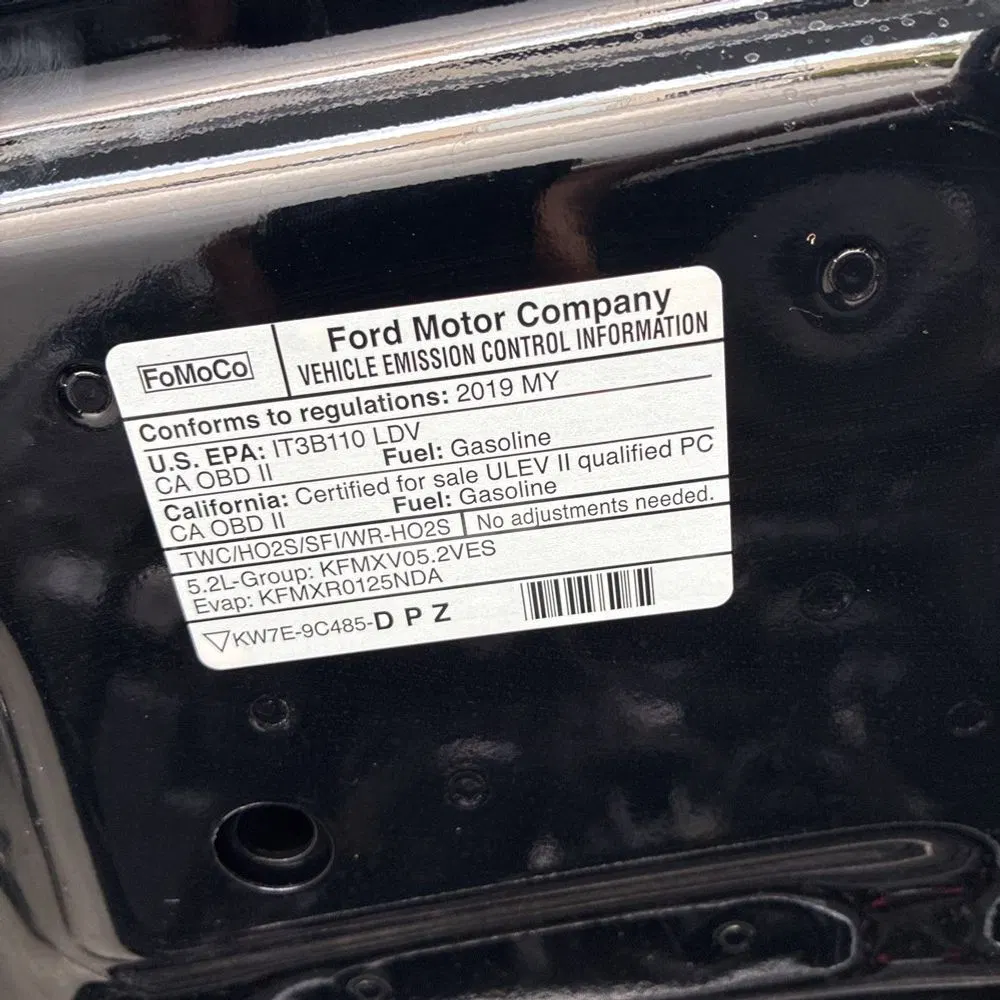 2019 Ford Mustang Shelby GT350R