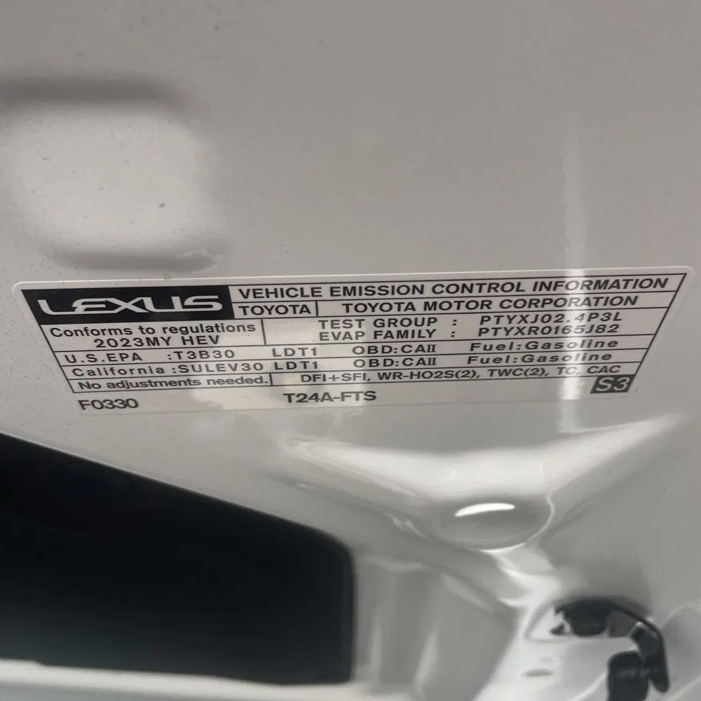 2023 Lexus RX 500h F SPORT Performance