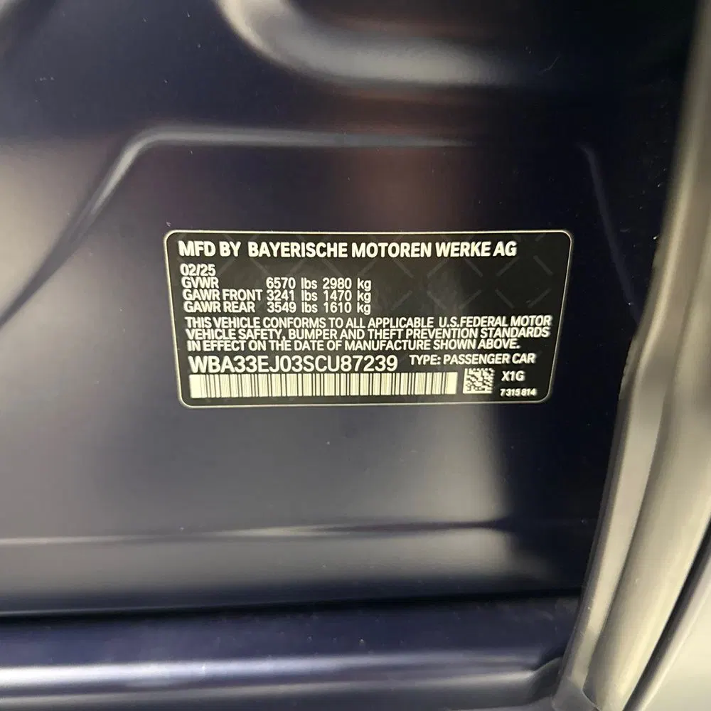 2025 BMW 7-Series 760i xDrive