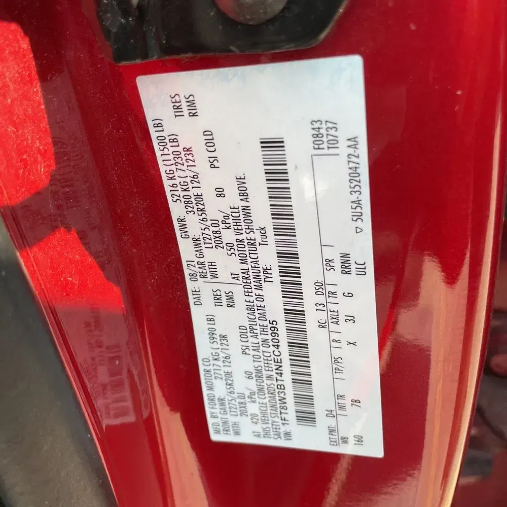 2022 Ford F-350 Super Duty Platinum