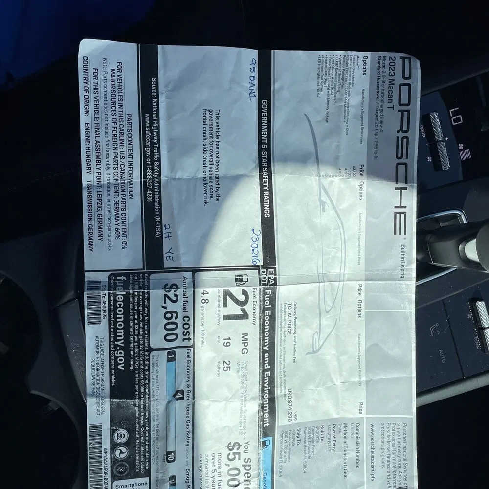 2023 Porsche Macan T