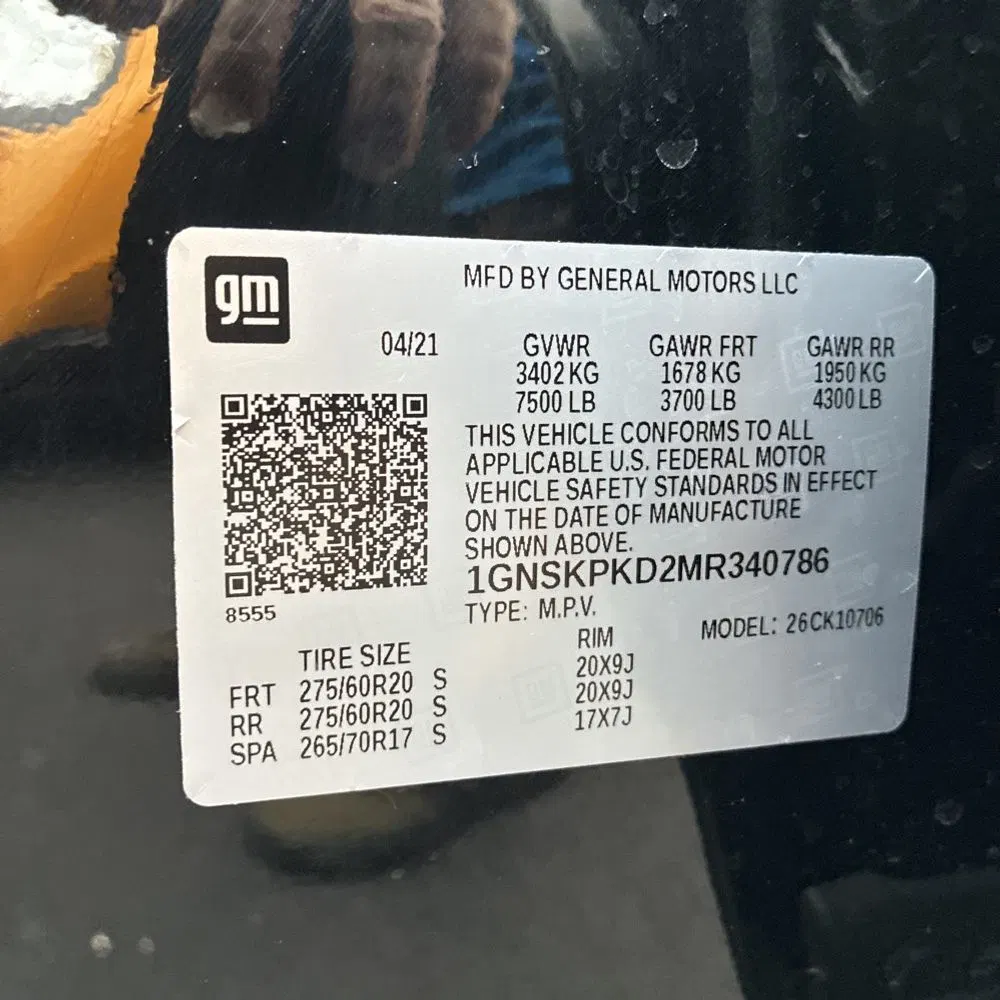 2021 Chevrolet Tahoe Z71