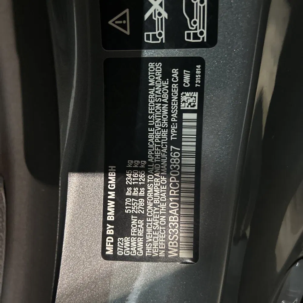 2024 BMW M4 Competition xDrive