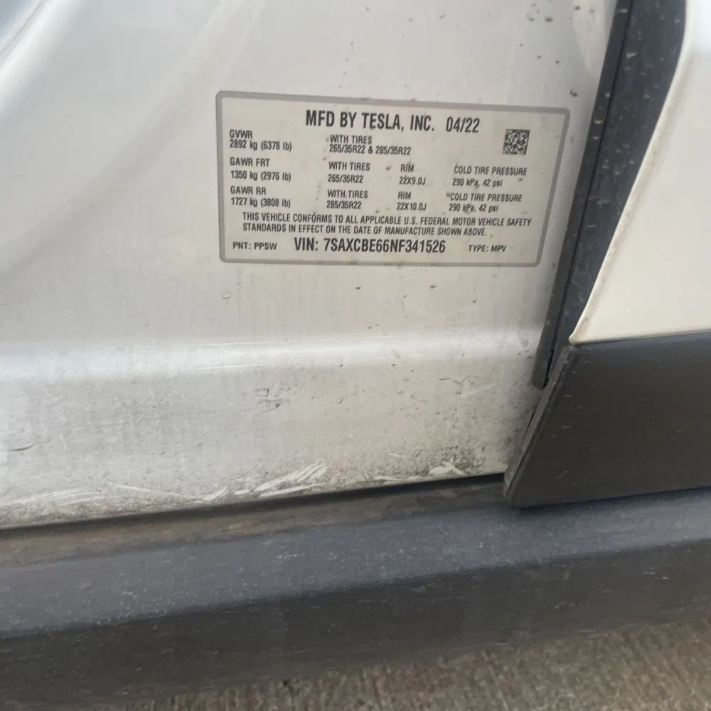 2022 Tesla Model X Plaid