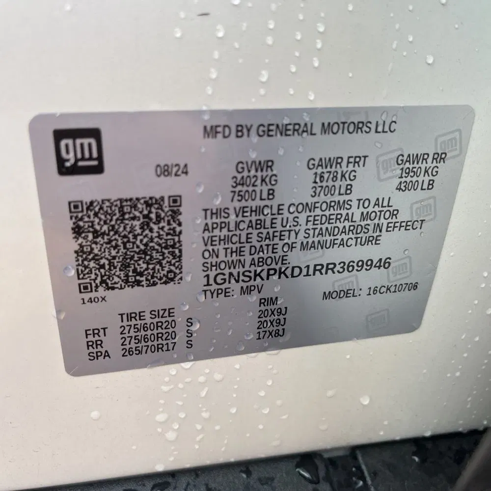 2024 Chevrolet Tahoe Z71