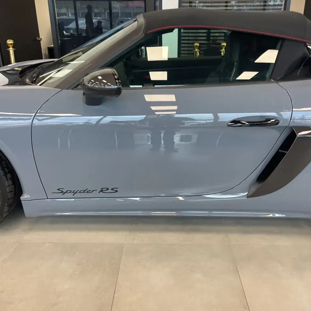 2025 Porsche 718 Boxster Spyder RS