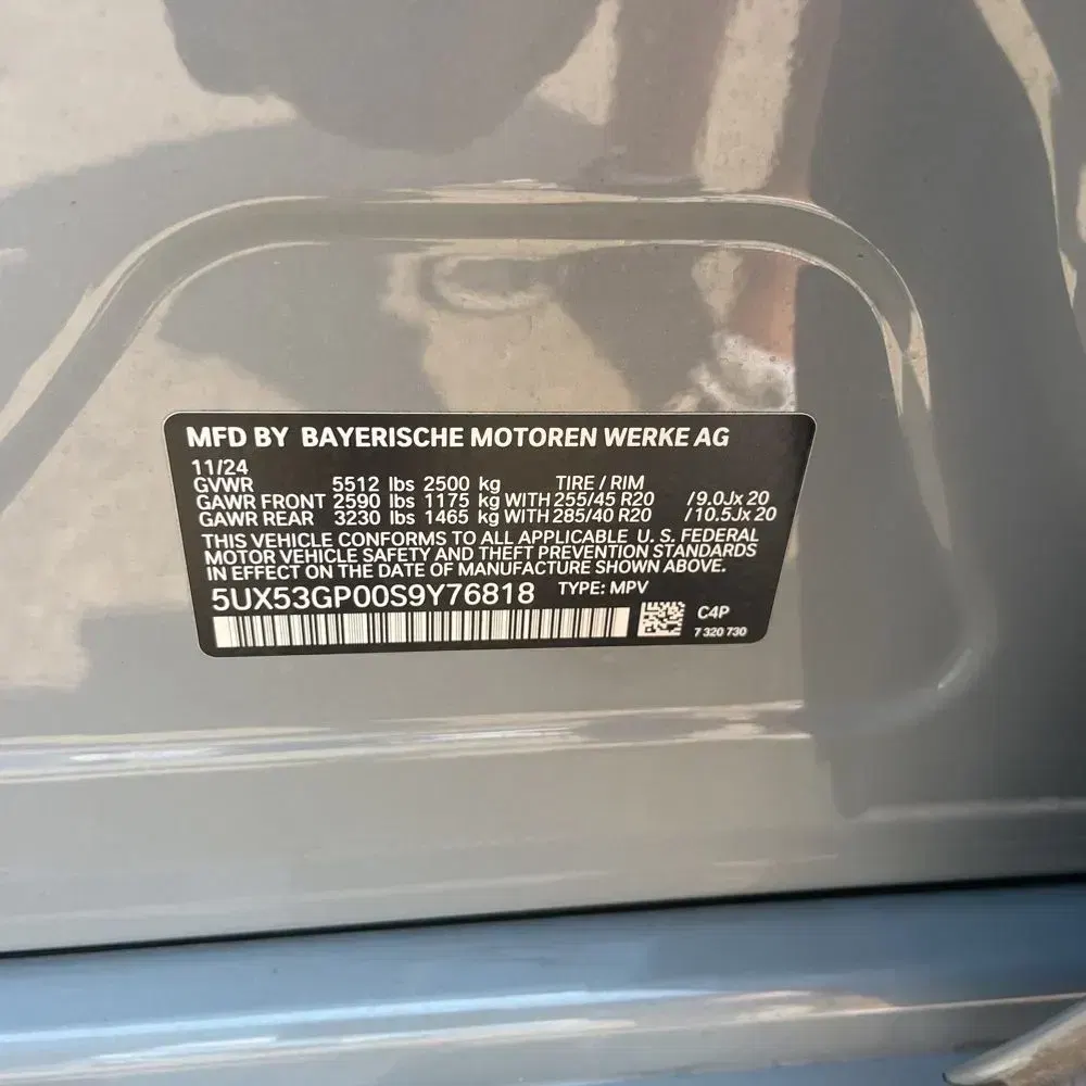 2025 BMW X3 30 xDrive
