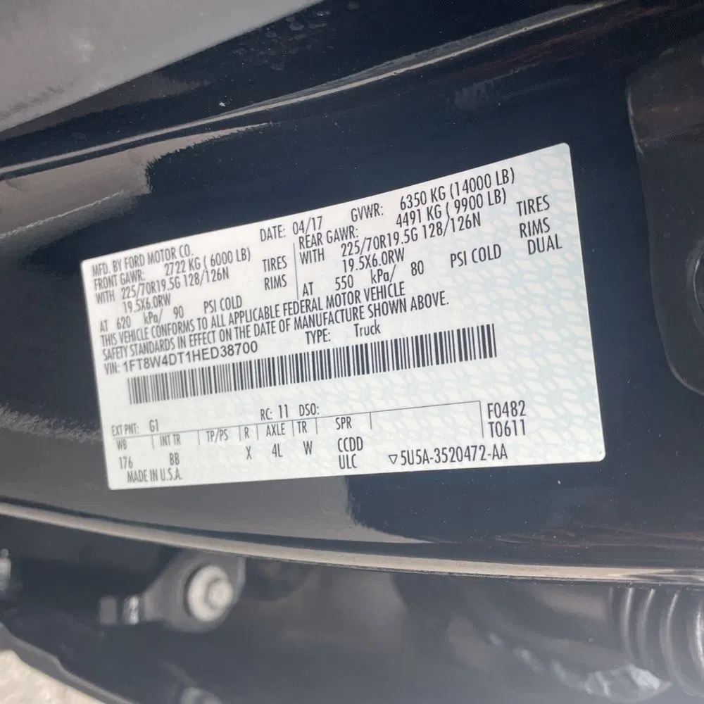 2017 Ford F-450 Super Duty Platinum