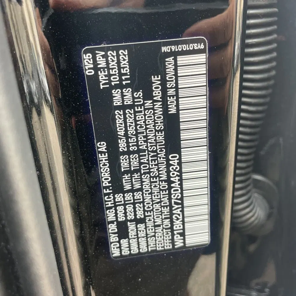 2025 Porsche Cayenne Turbo GT