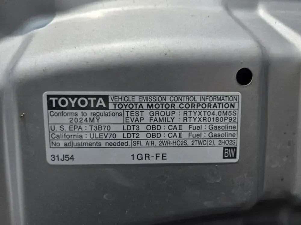 2024 Toyota 4Runner TRD Off Road