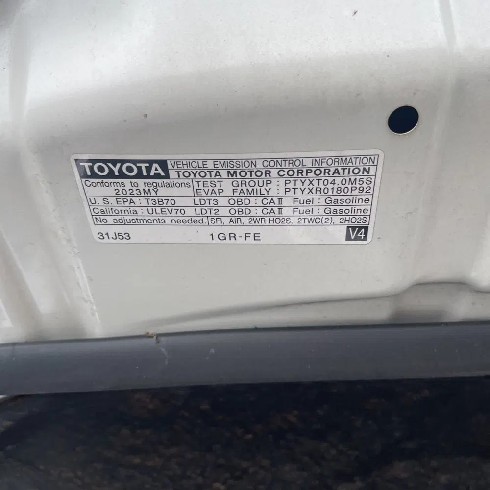 2023 Toyota 4Runner TRD Off-Road