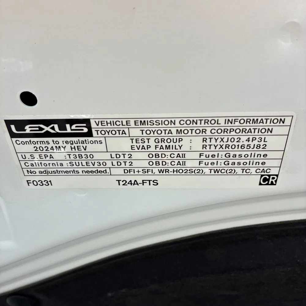 2024 Lexus RX 500h F SPORT Performance