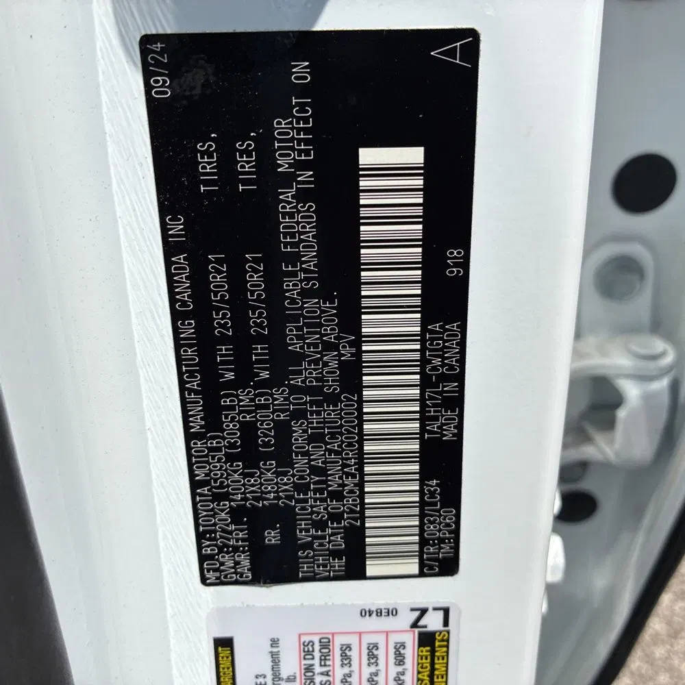 2024 Lexus RX 500h F SPORT Performance