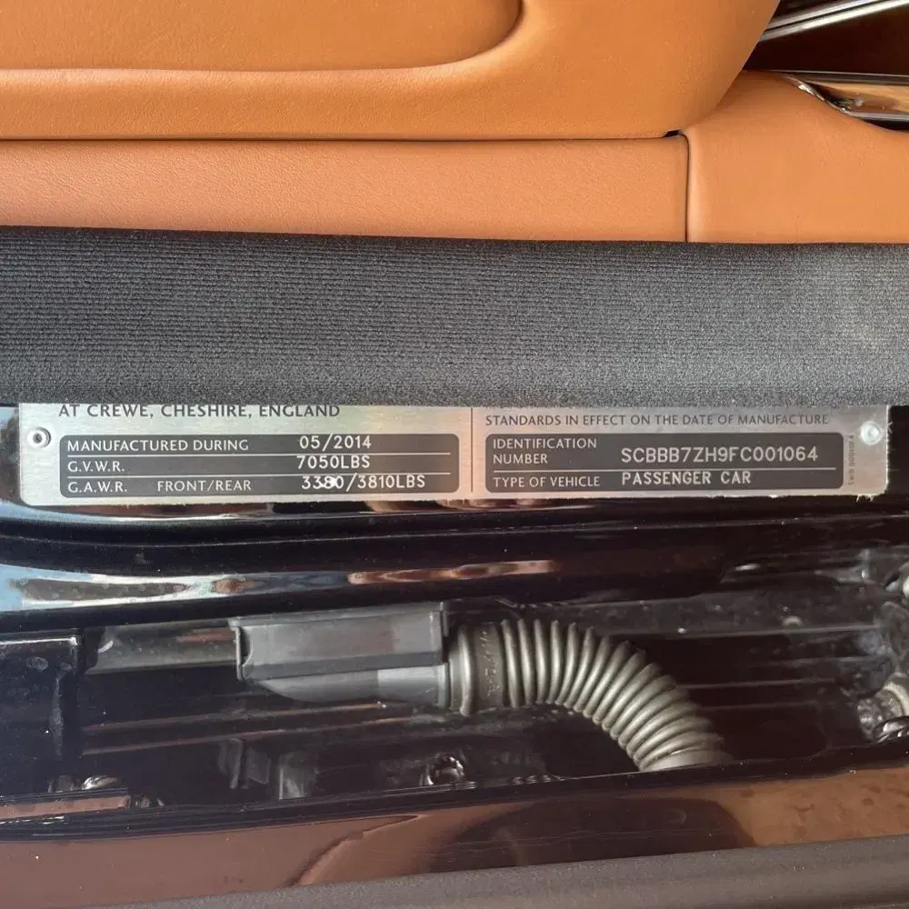 2015 Bentley Mulsanne Base