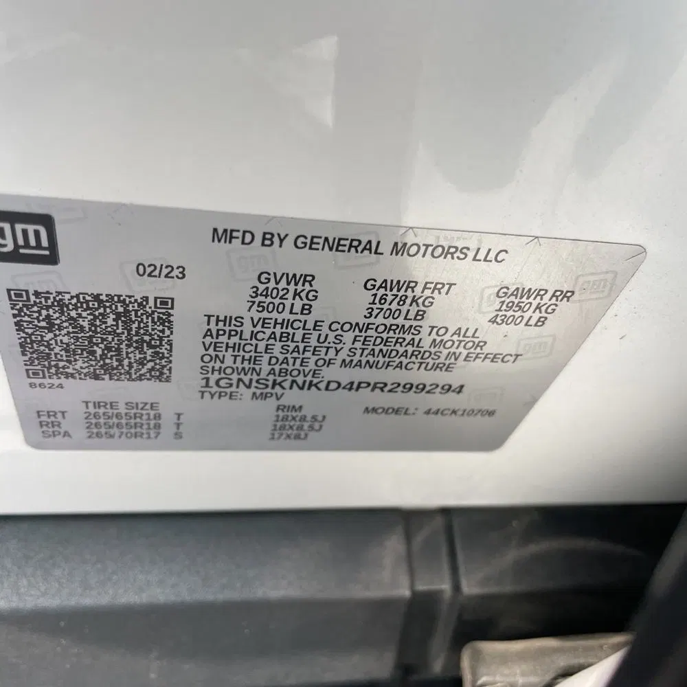 2023 Chevrolet Tahoe LT