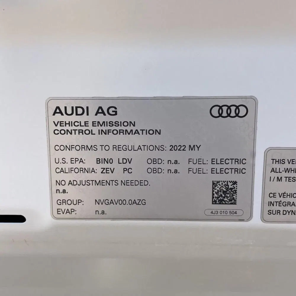 2022 Audi e-tron GT Premium Plus