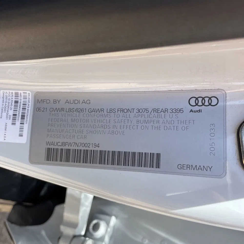 2022 Audi e-tron GT Premium Plus