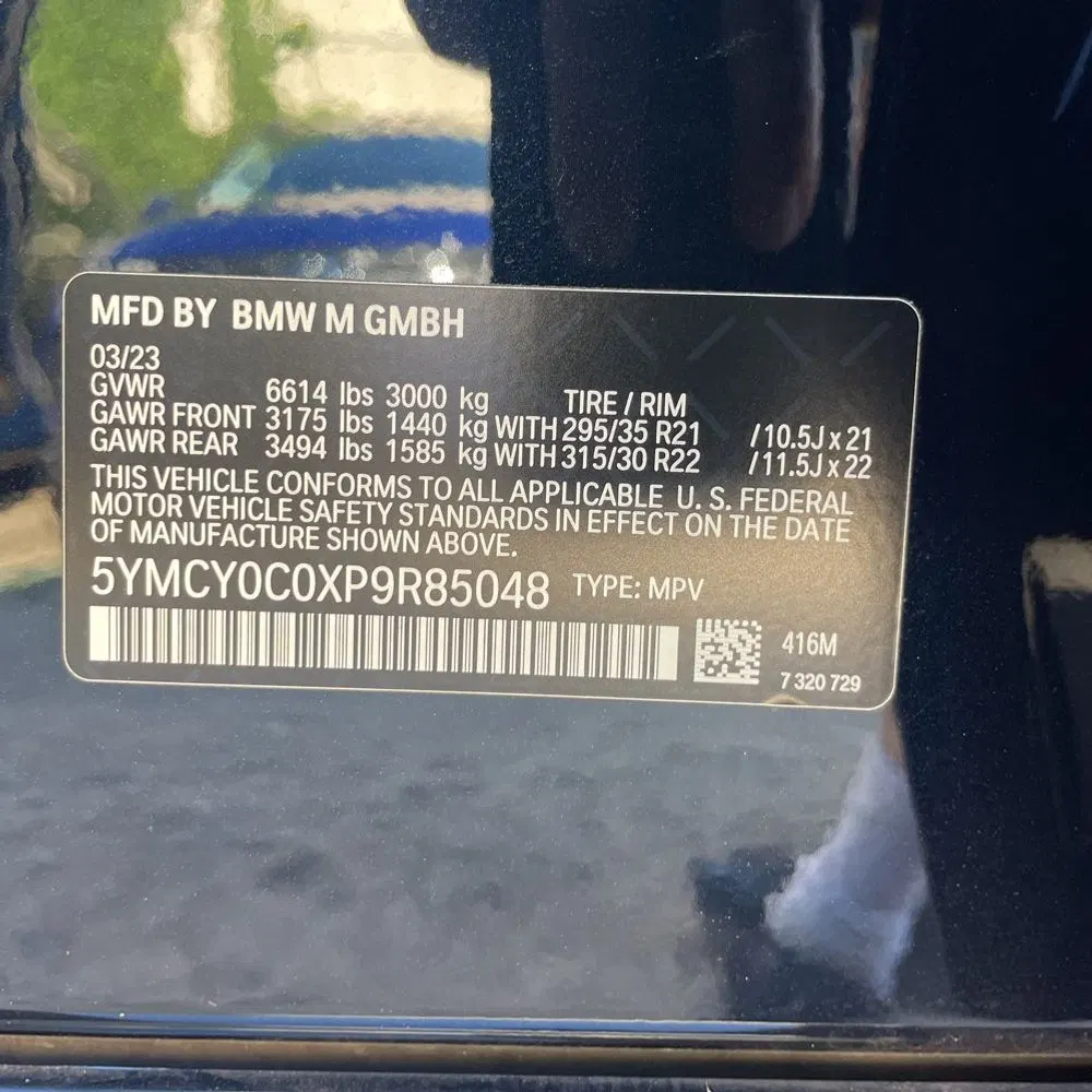 2023 BMW X6 M