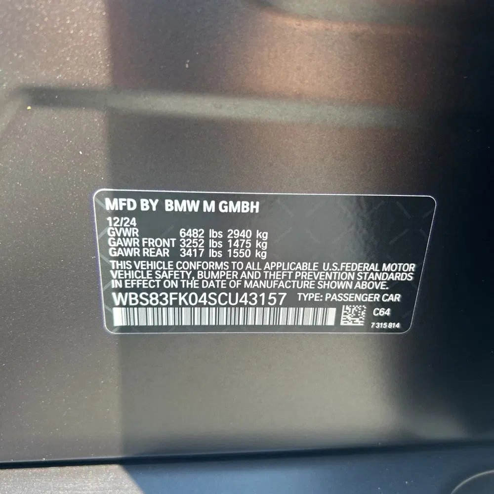 2025 BMW M5 Base
