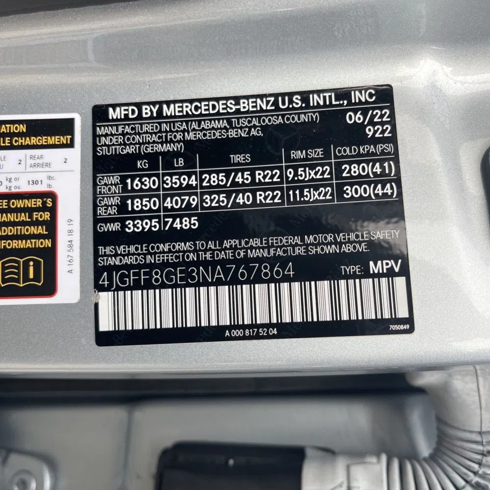 2022 Mercedes-Benz GLS GLS 580