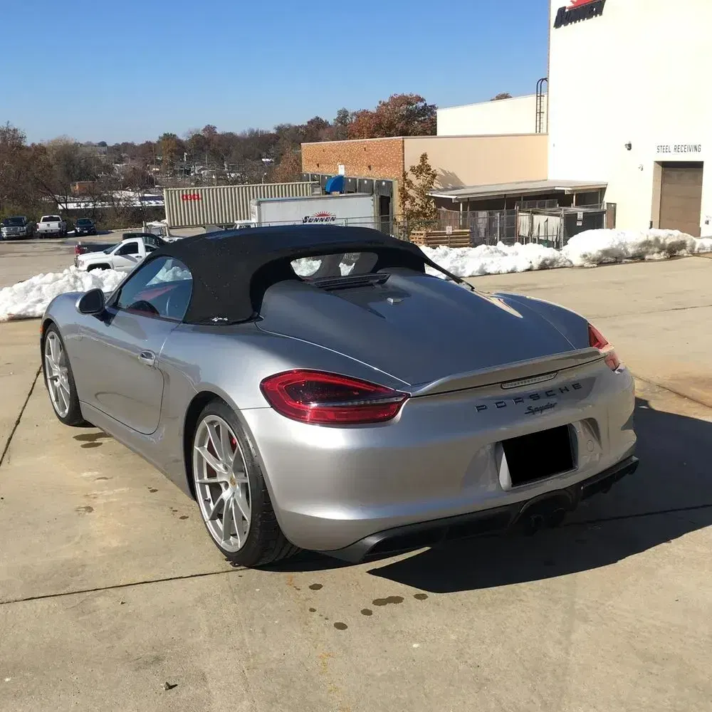 2016 Porsche Boxster Spyder