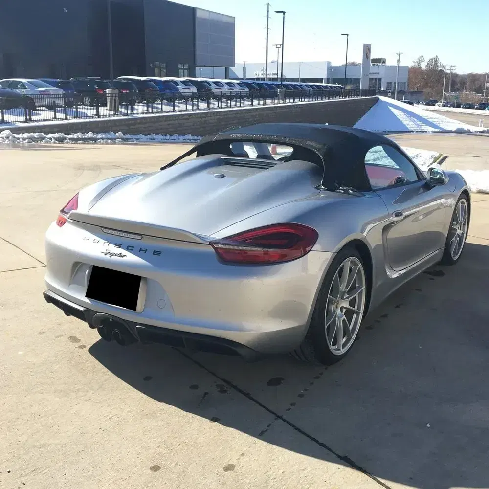 2016 Porsche Boxster Spyder