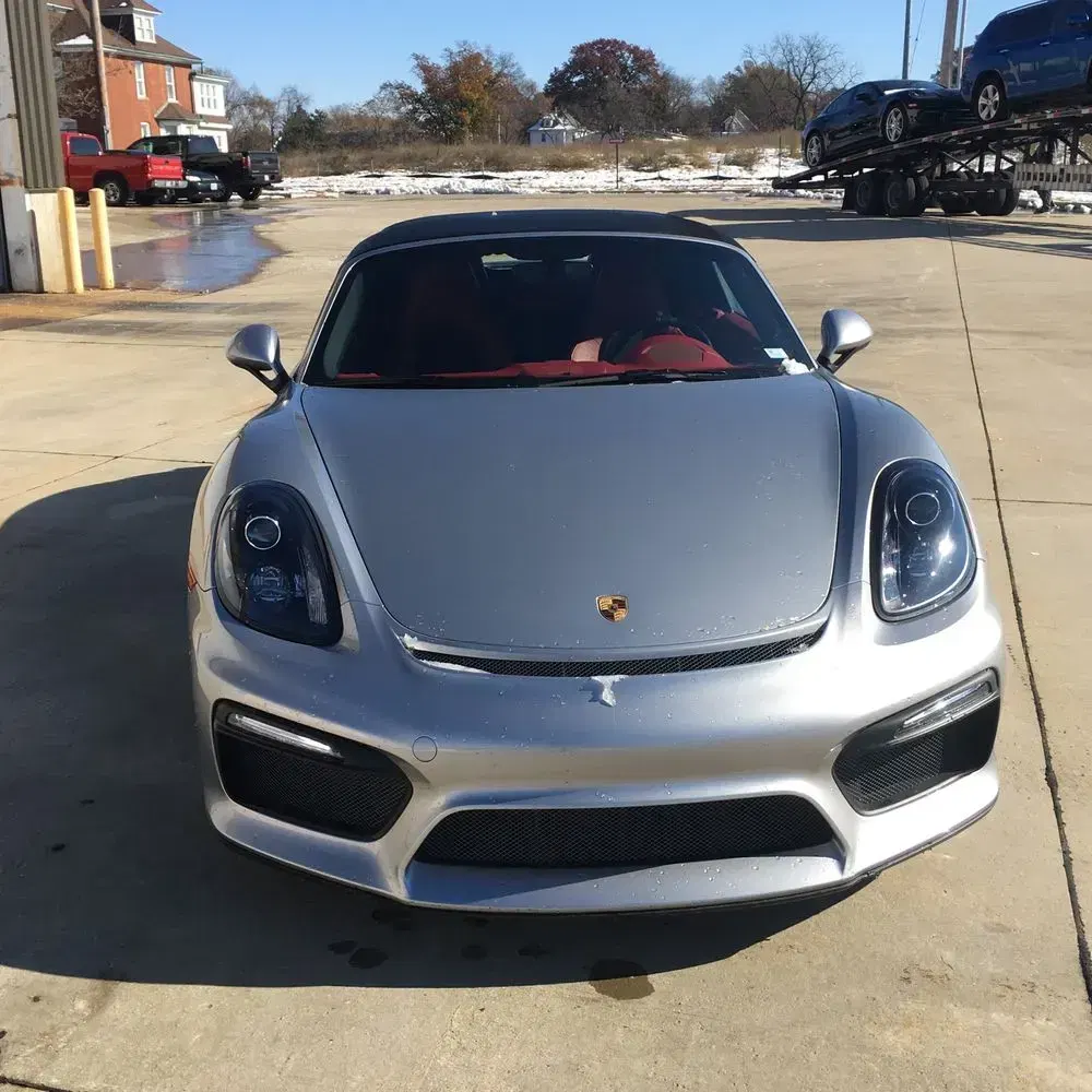 2016 Porsche Boxster Spyder