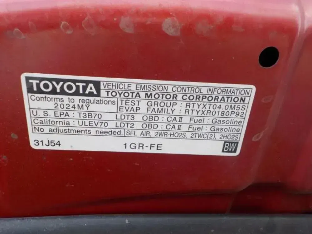 2024 Toyota 4Runner TRD Off Road
